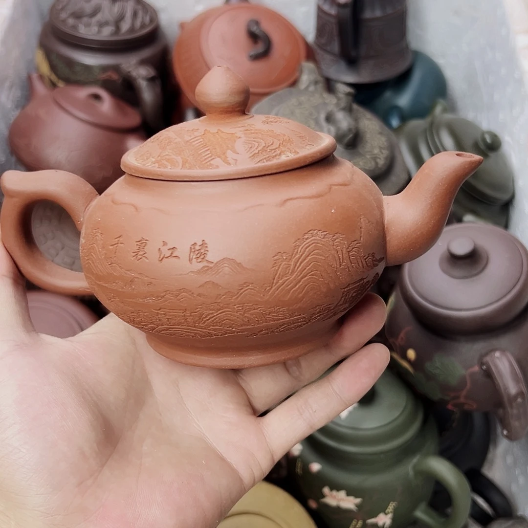 茶壶紫砂宜兴原矿紫砂壶350毫升30