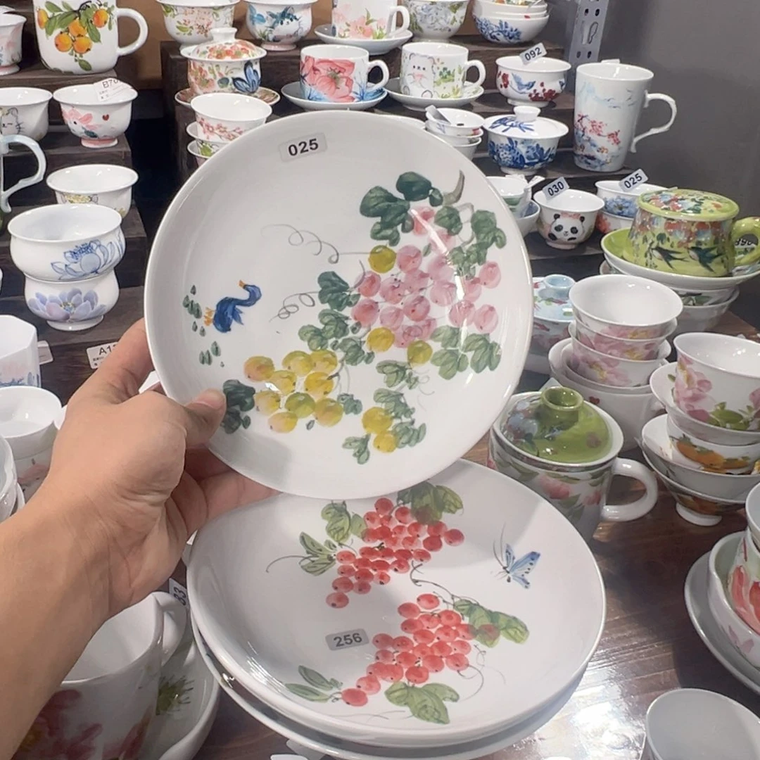 杨***基景德镇手工手绘陶瓷