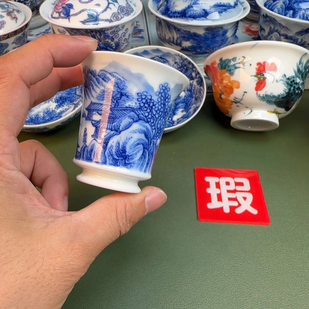陶纯手工纯手绘茶具288