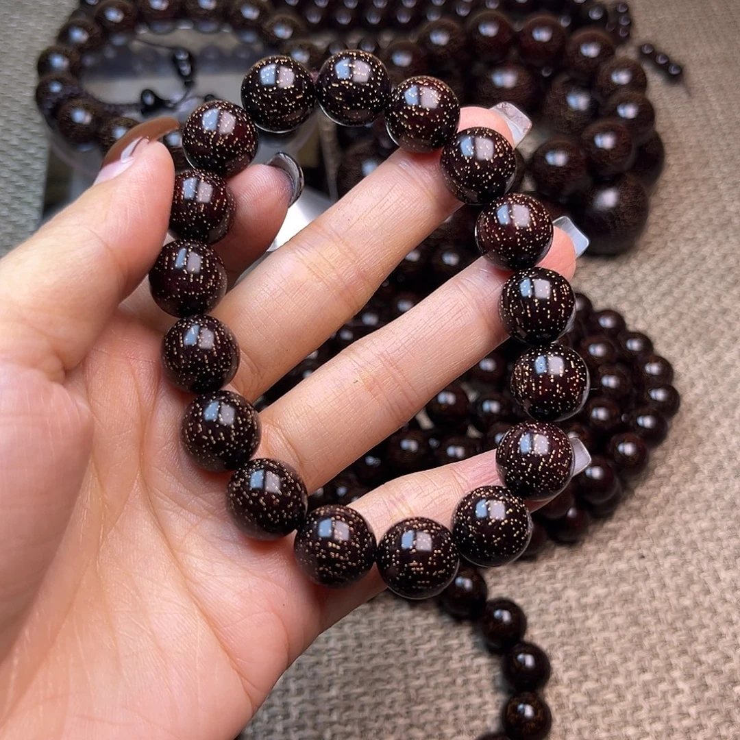 檀香紫檀（小叶紫檀）1.2 17颗爆星