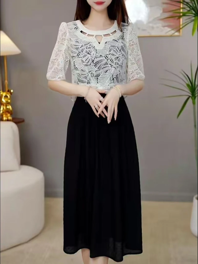 【套装定制】C19外套配连衣裙优雅气质时尚减龄休闲显瘦收腰早秋