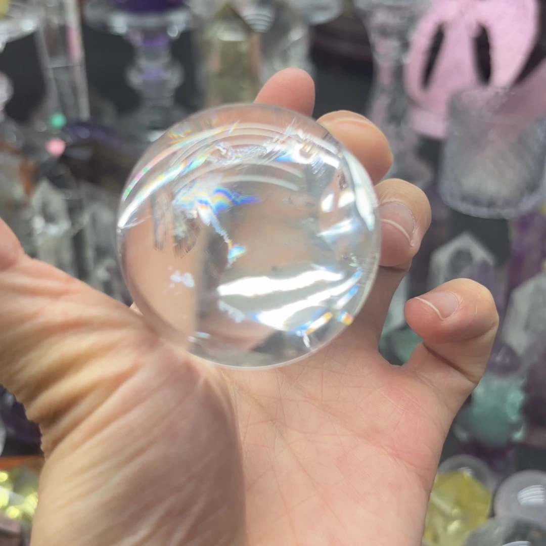 清***气水晶珠宝半成品未镶嵌