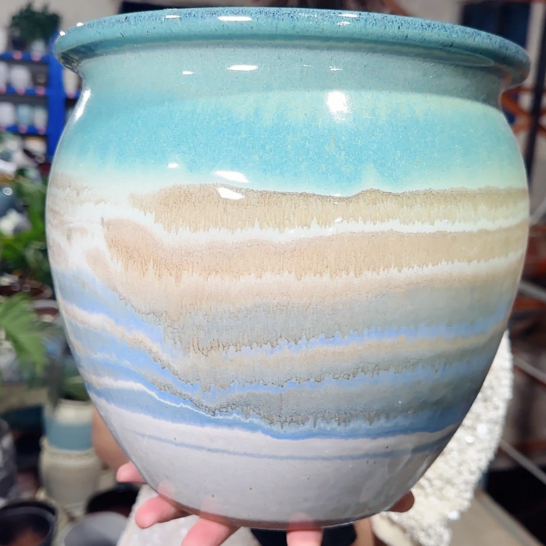 花盆紫砂高23口25