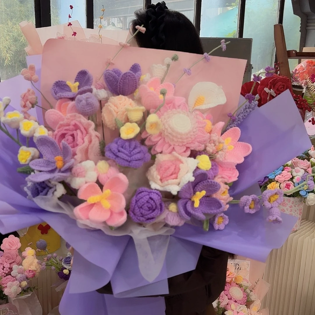 非遗手工花束，孤品清仓