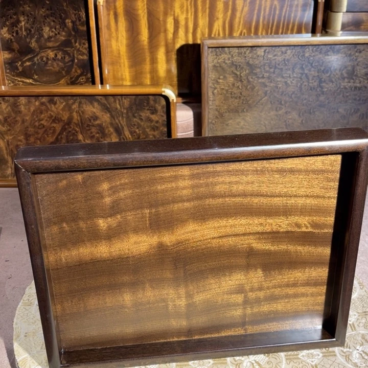 金丝楠寒*鱼金丝楠木文盘