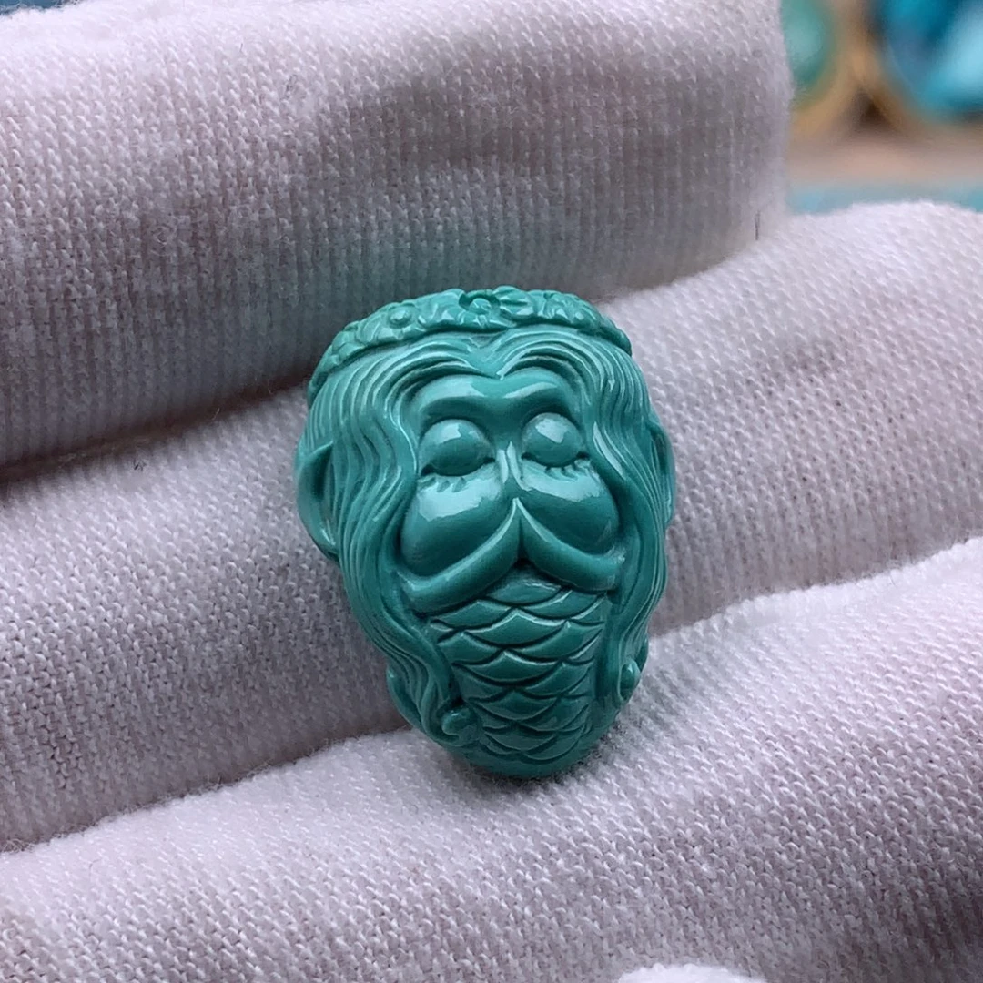 绿松石未镶嵌珠宝奇石