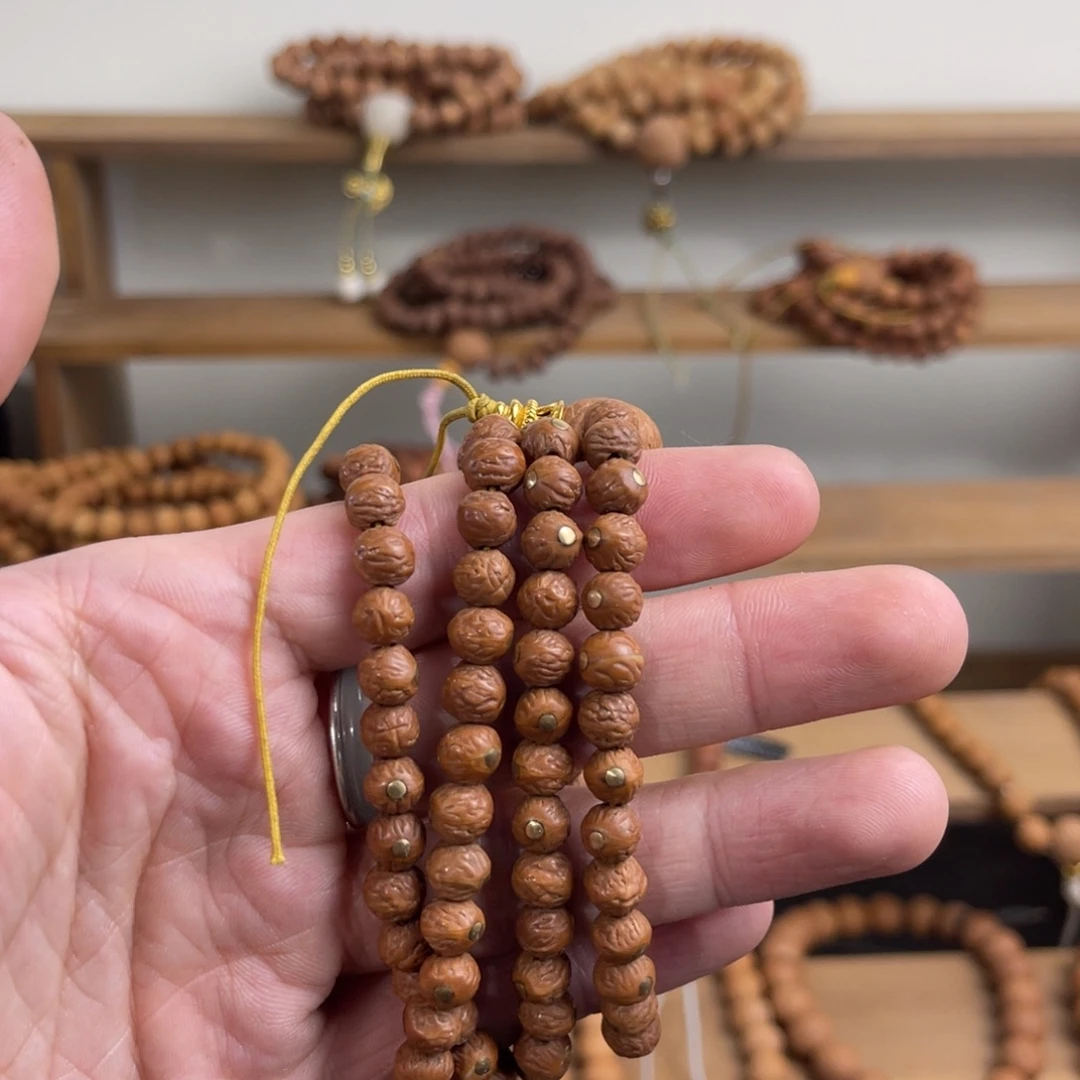 赵***海凤眼菩提吊坠酸枣核108