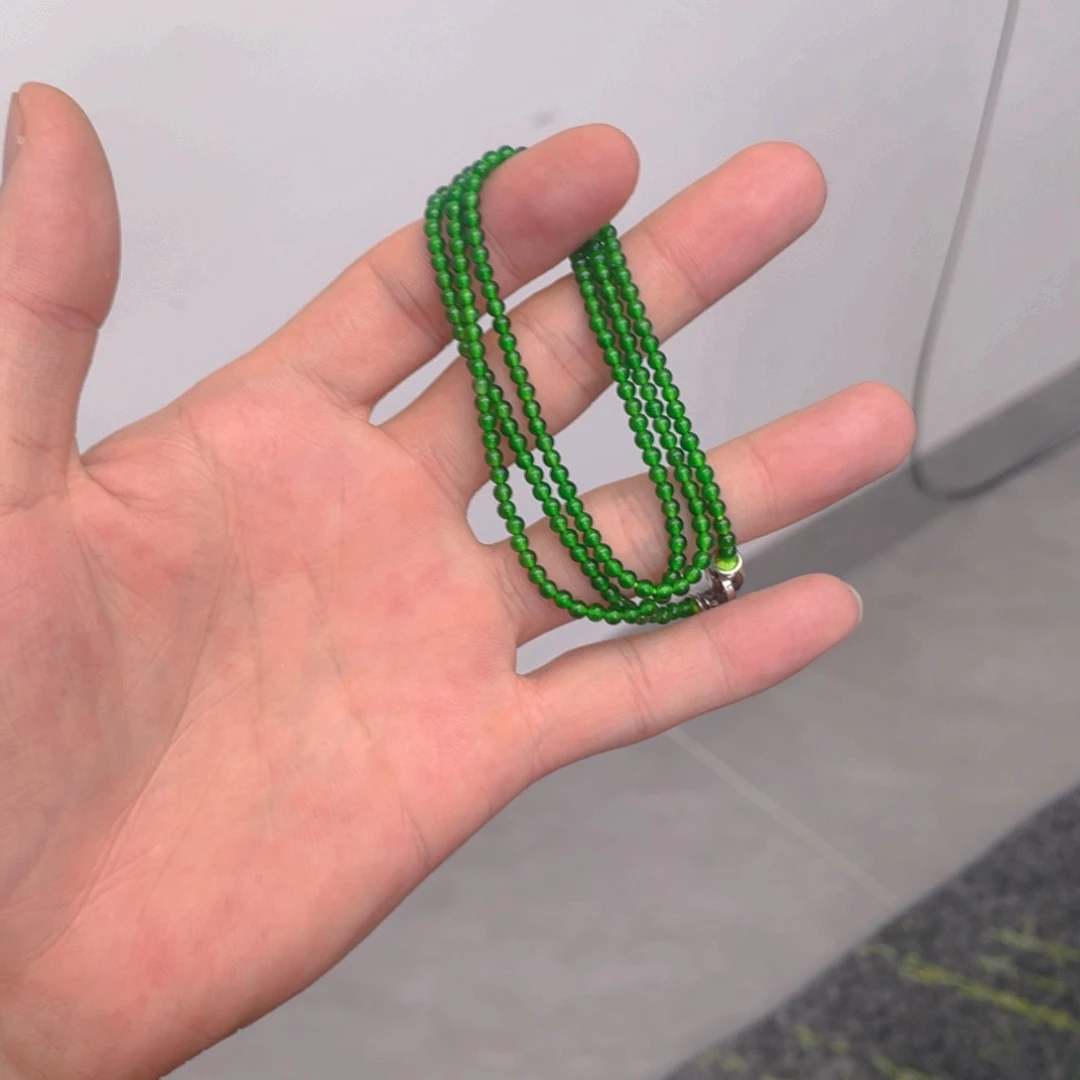 翡翠未镶嵌项链天然翡翠