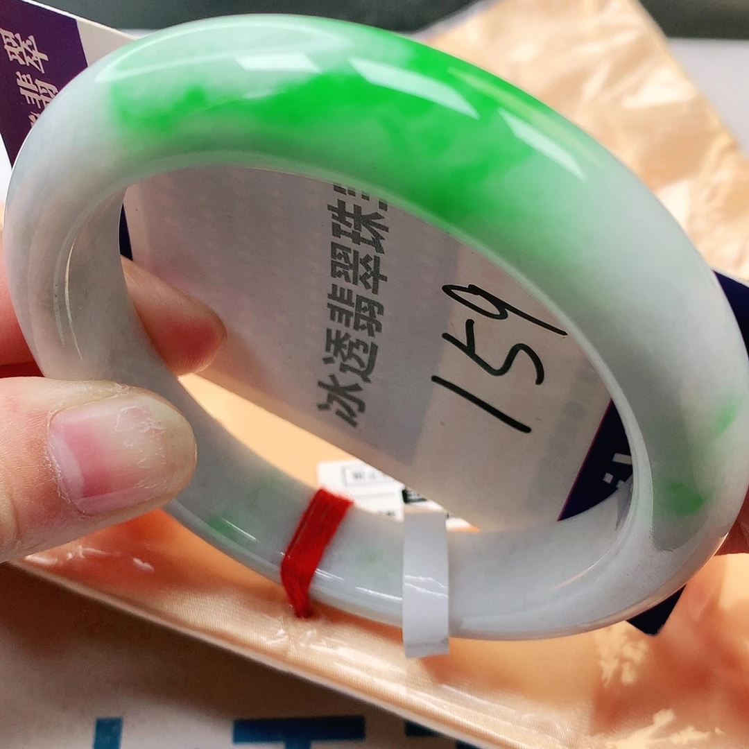 未镶嵌手镯翡翠缅甸天然A货翡翠阳绿