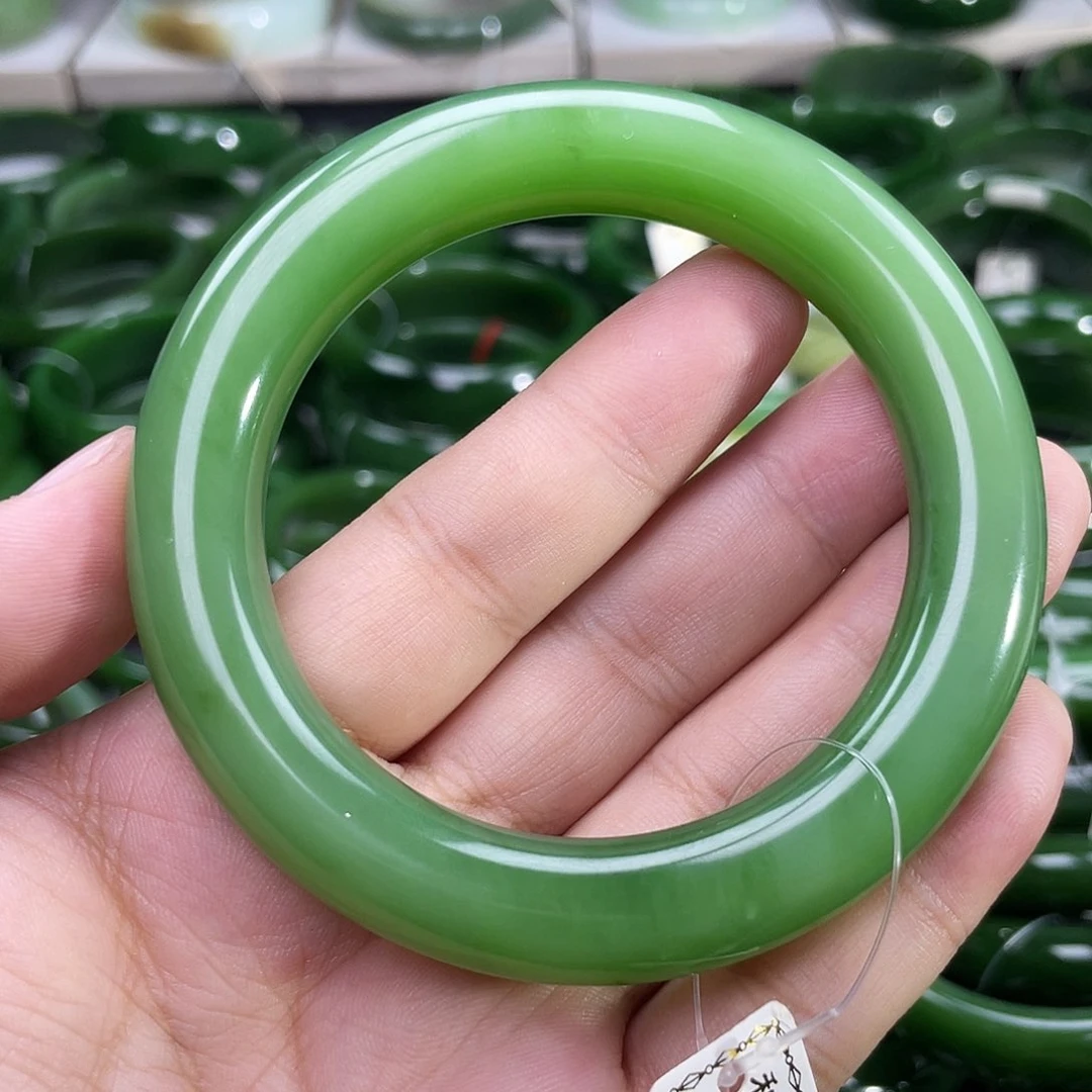 和田玉（碧玉）手镯未镶嵌