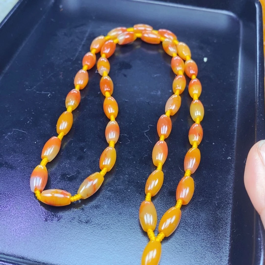 石英质玉（黄龙玉）未镶嵌吊坠(不含链)