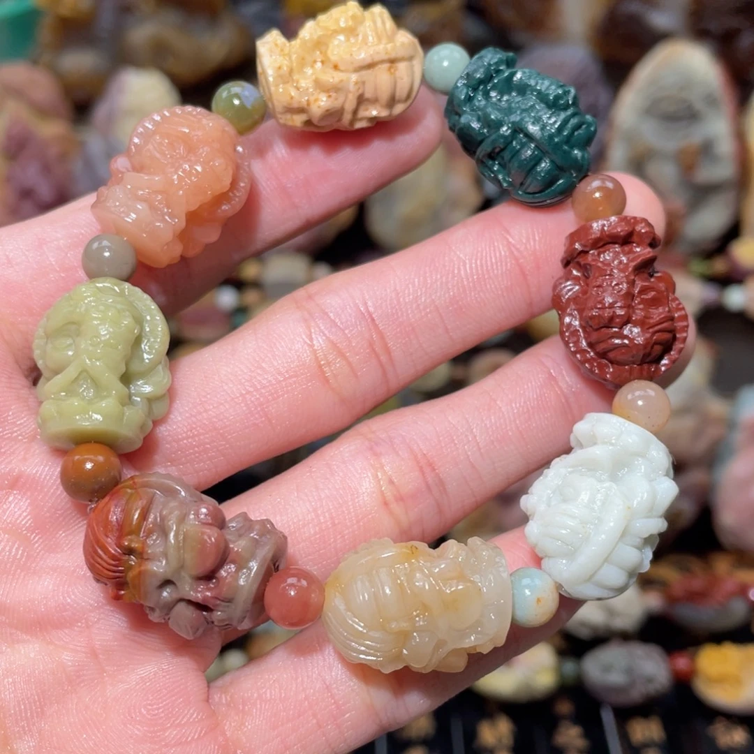 石英质玉未镶嵌手链