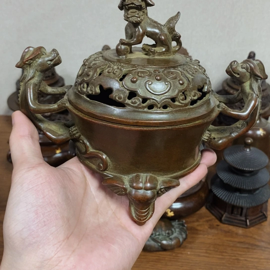 铜盛世铜炉铜器香炉工艺品