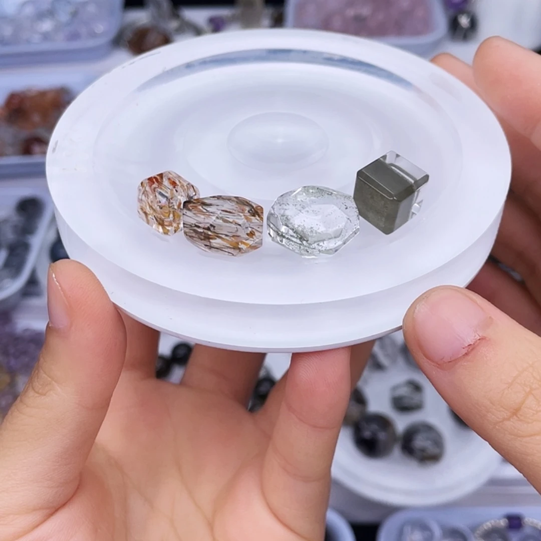 水晶水晶单珠未镶嵌