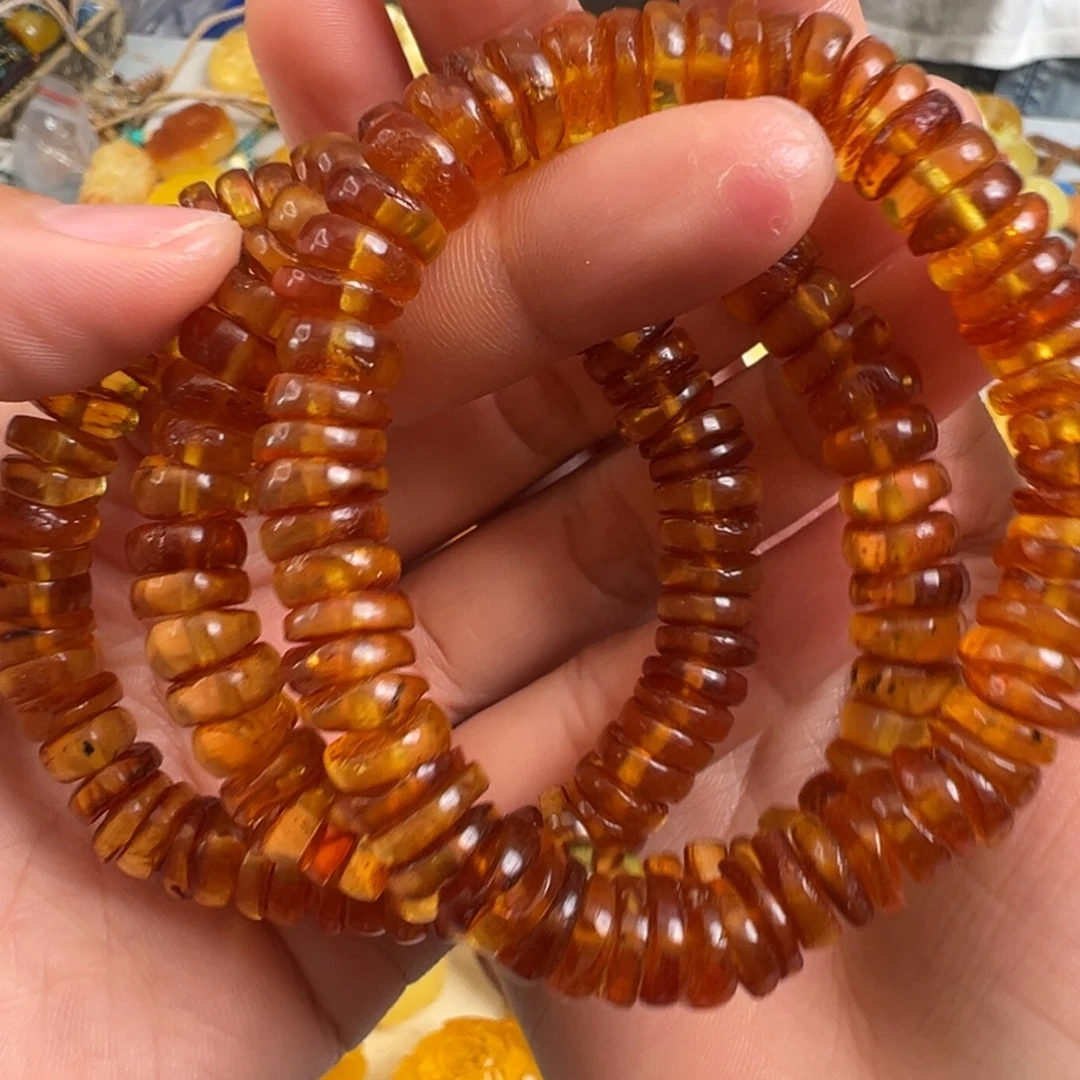 琥珀未镶嵌裸石多样性发一条