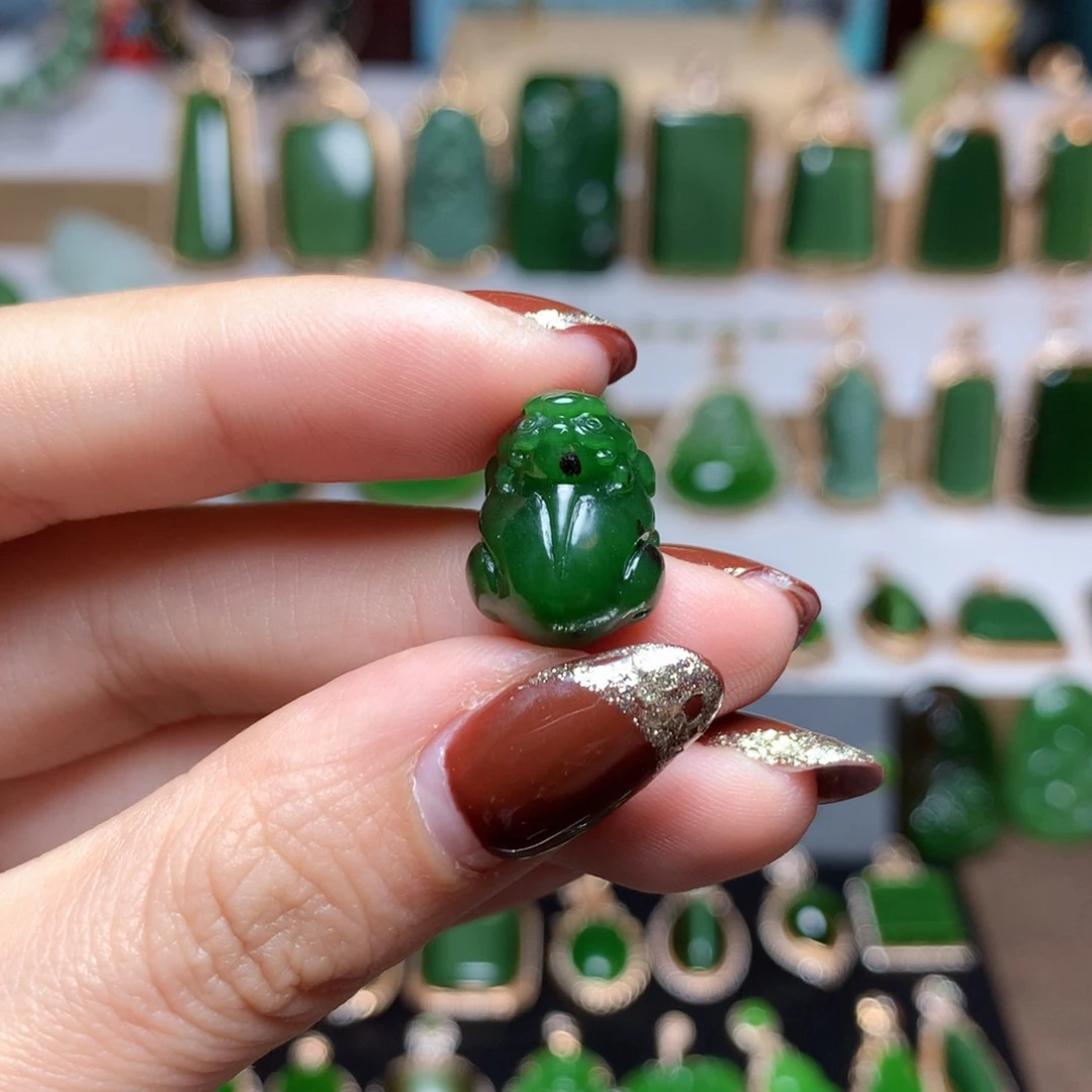 和田玉（碧玉）吊坠未镶嵌