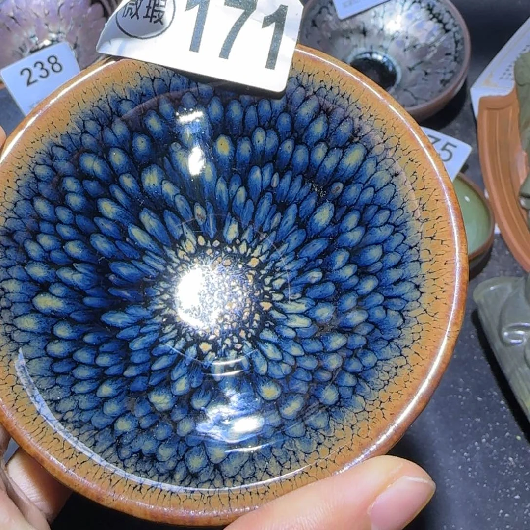 茶盏福建盏茶器瑕疵