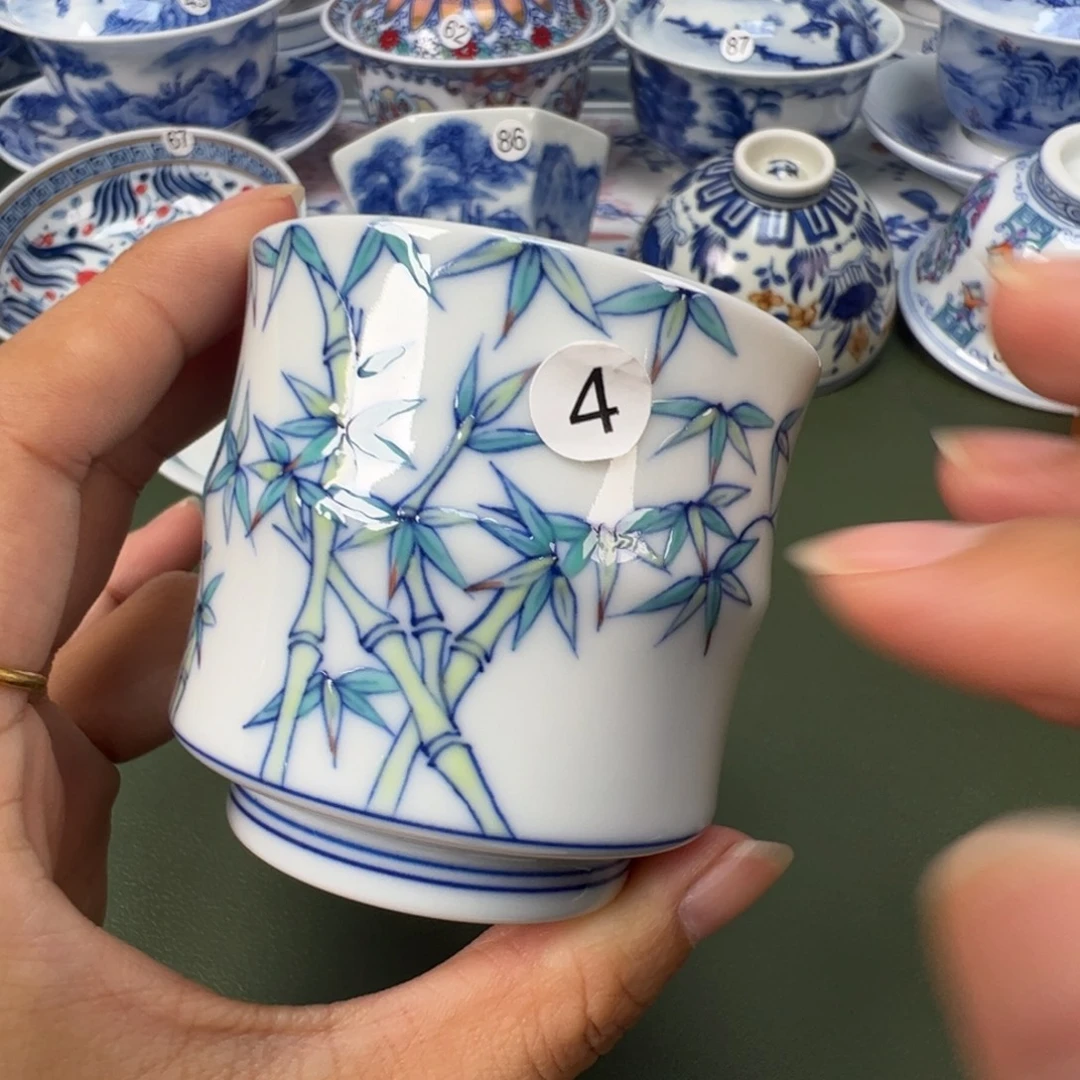 陶瓷景德镇纯手工纯手绘茶具木木4