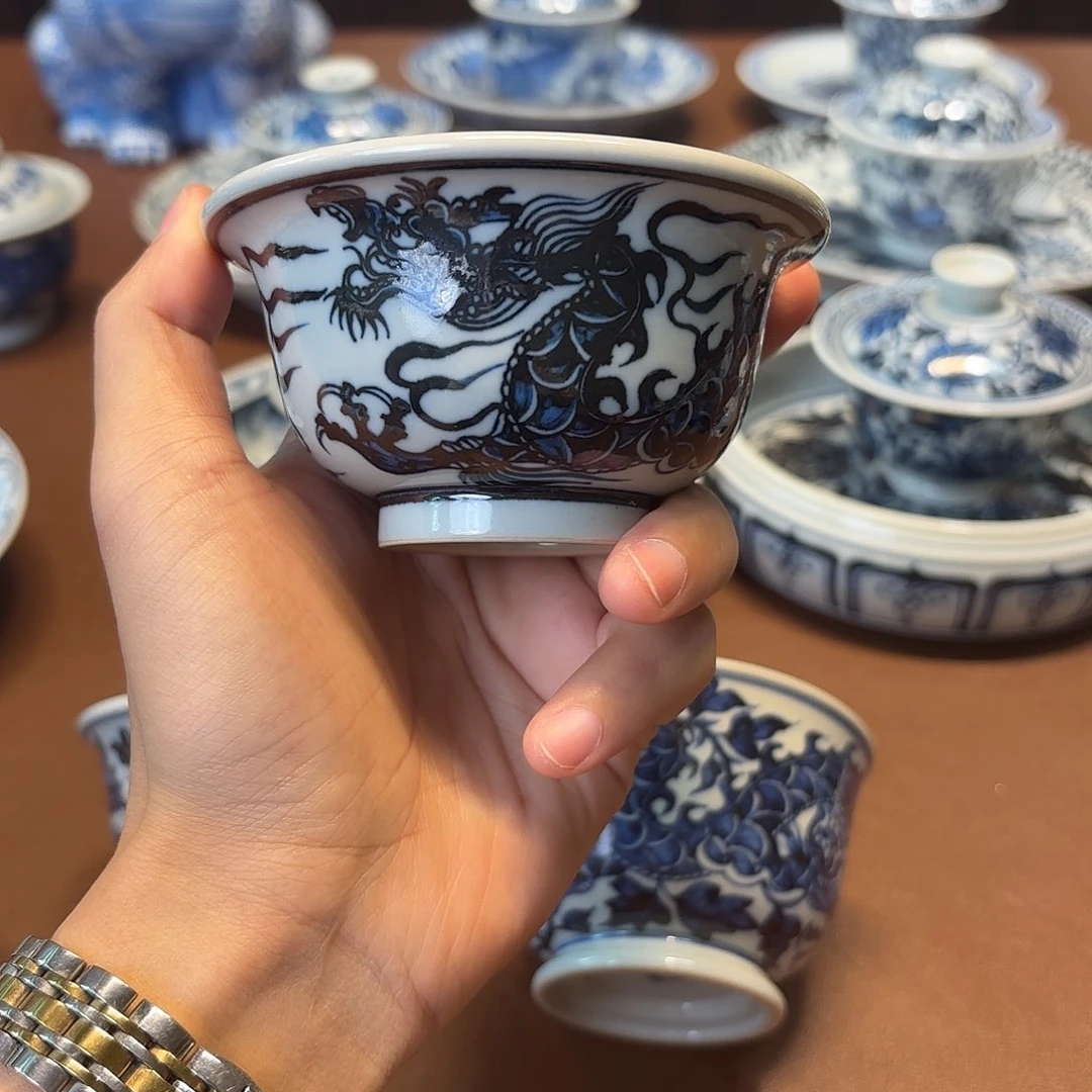 培***坤杯子景德镇手绘茶具开播福利