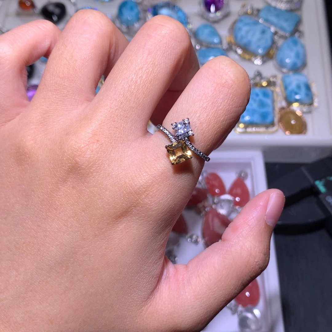 【闪购商品】吊坠(不含链)银S925镶嵌紫晶
