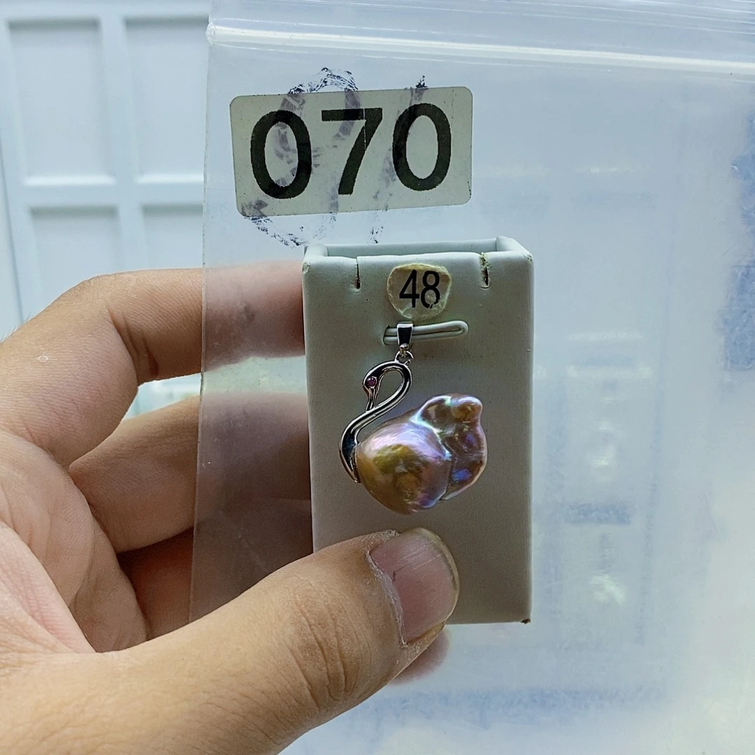 颈饰合金淡水珍珠