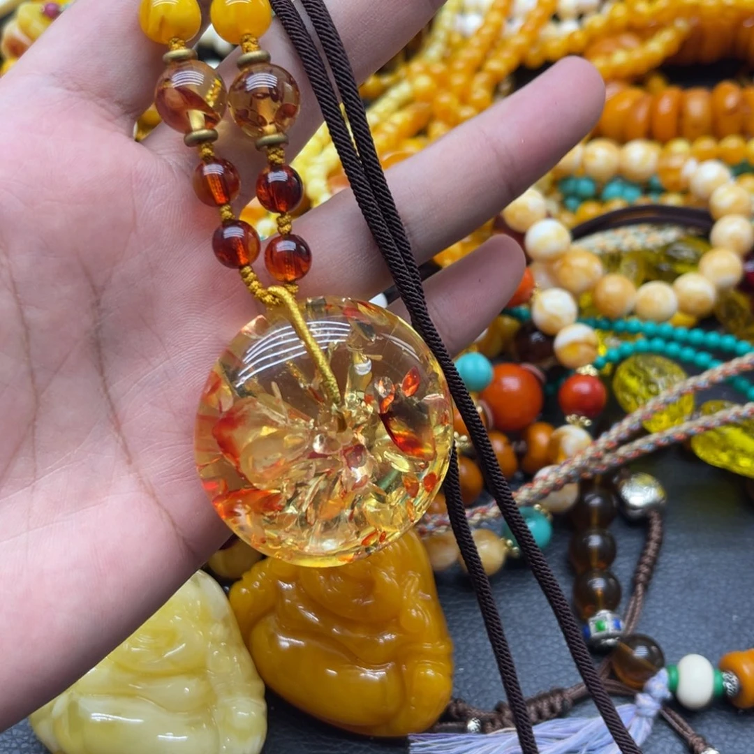 花破平安扣吊坠吊坠