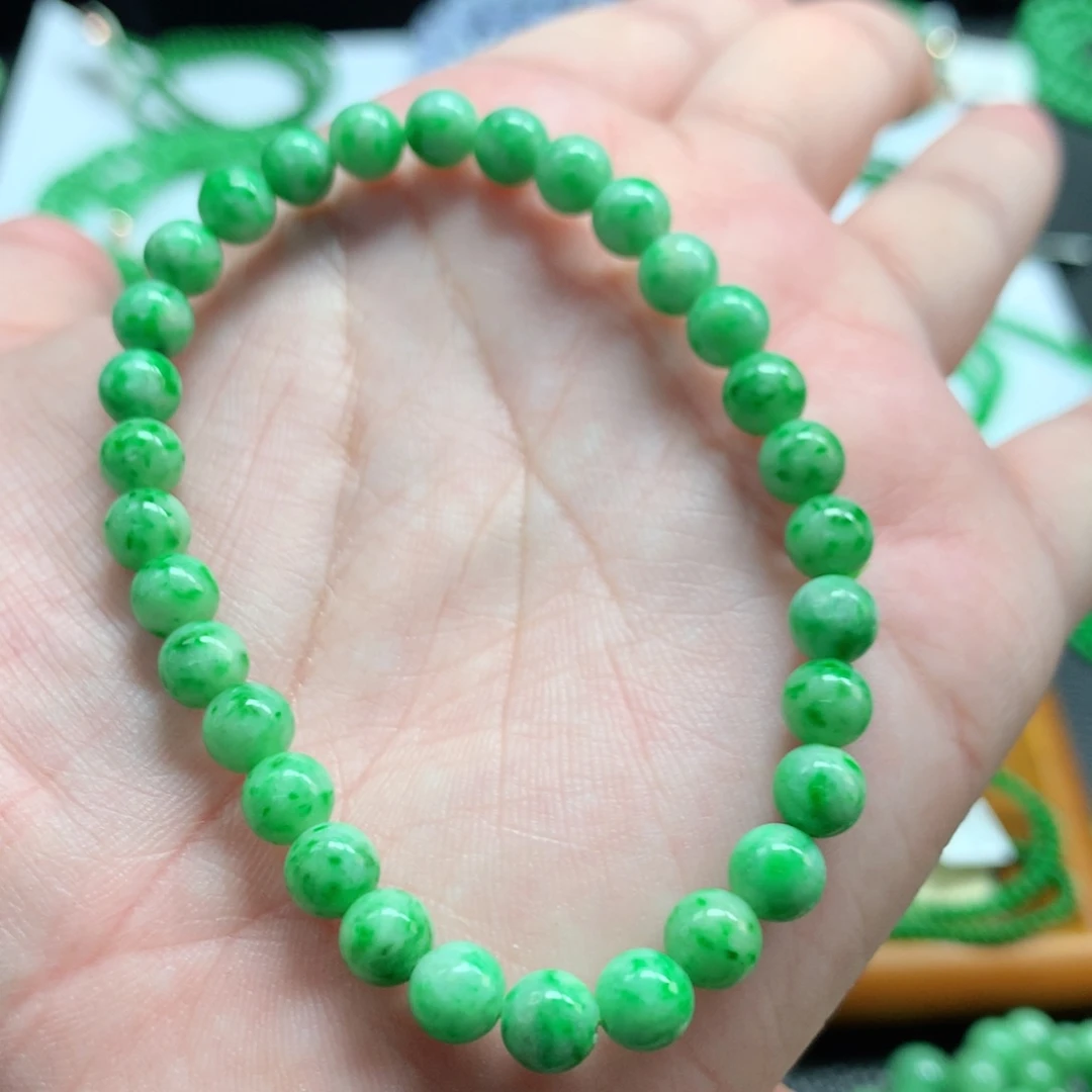 翡翠未镶嵌手链翡翠