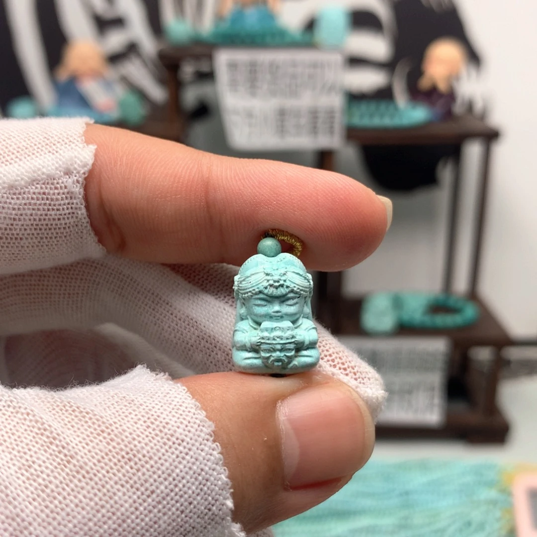 未镶嵌绿松石挂件