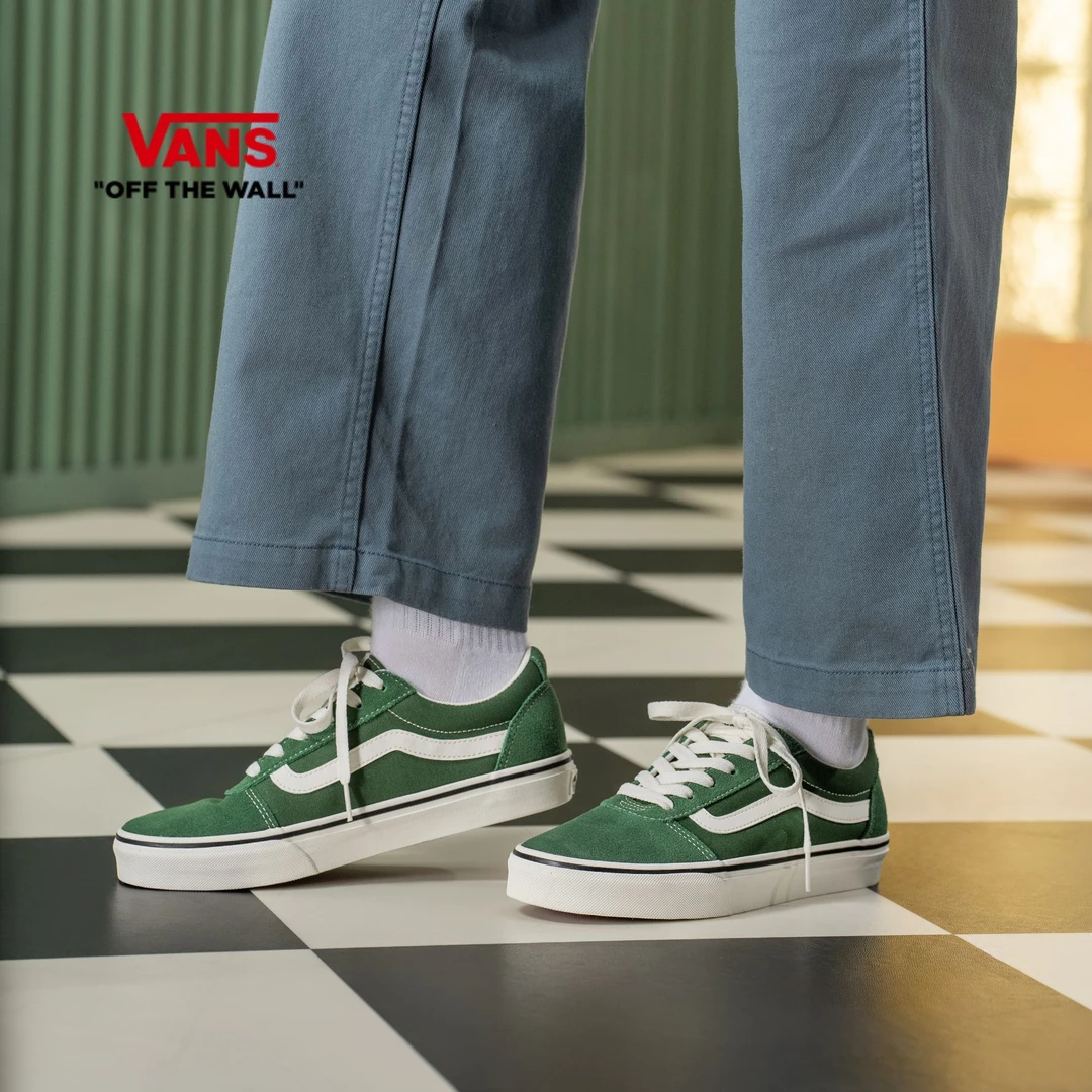 VANS范斯官方 Ward 复古绿色休闲百搭穿搭街头运动鞋HTSDVS