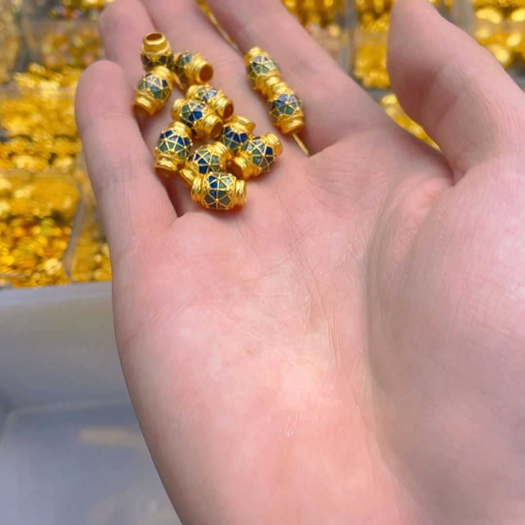 锆石铜合金藏式路路通2个