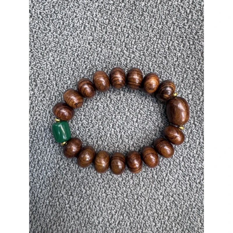 黄花梨单圈手串(无礼盒）XD135