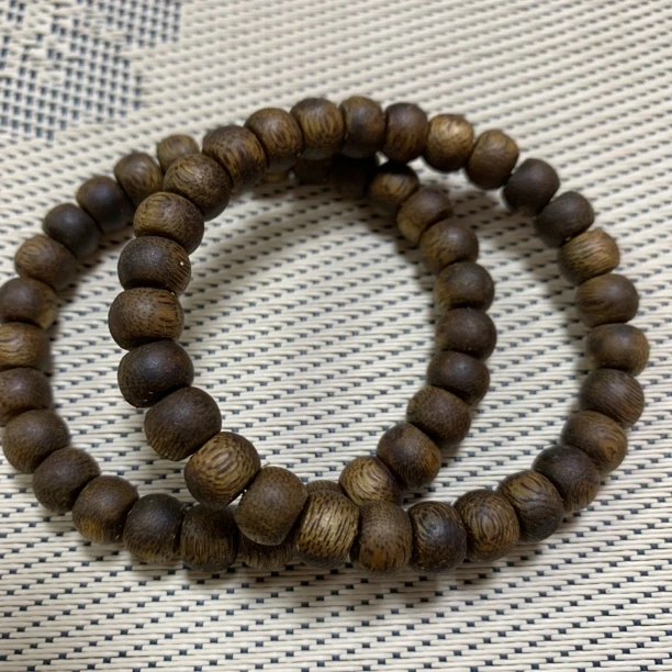 【中国好沉香】棋楠陆河6克九九沉老型珠单圈多样性发一条