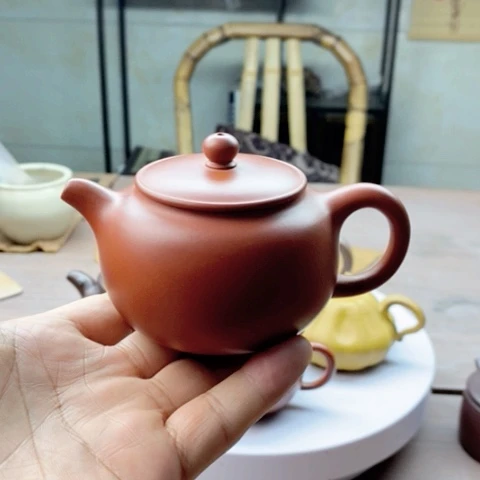 茶壶紫砂福鼓小红泥