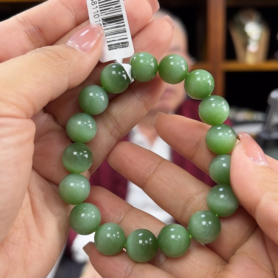 和田玉（碧玉）手串未镶嵌