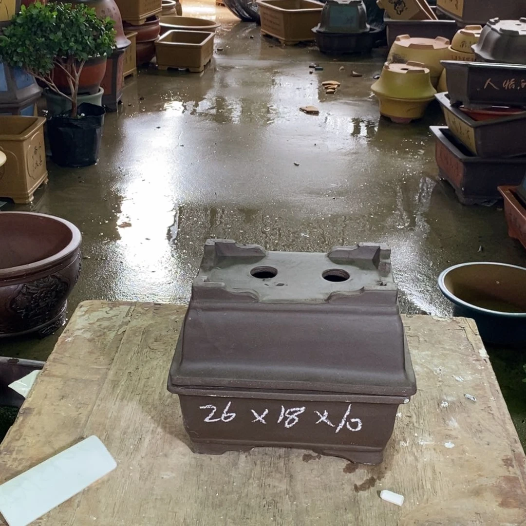 紫砂花盆紫砂紫砂