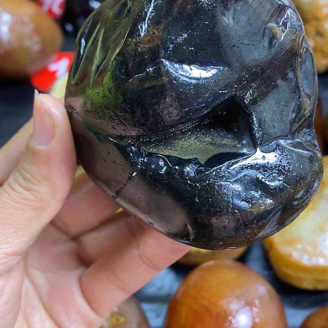 玛瑙/玉髓未镶嵌手把件