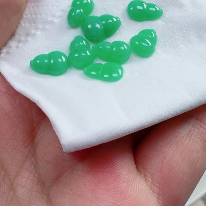 英***散珠翡翠缅甸翡翠葫芦8个