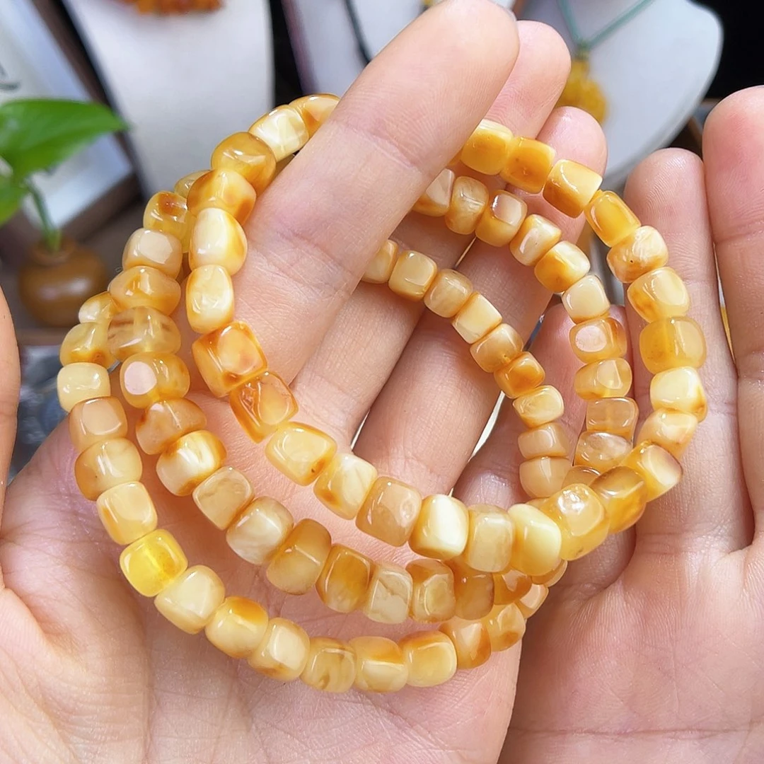 未镶嵌琥珀珠宝奇石多样性发一条