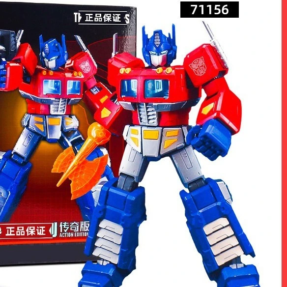 擎天柱积木人玩具变形金刚积木人玩具英雄无限孙悟空模型摆件人偶