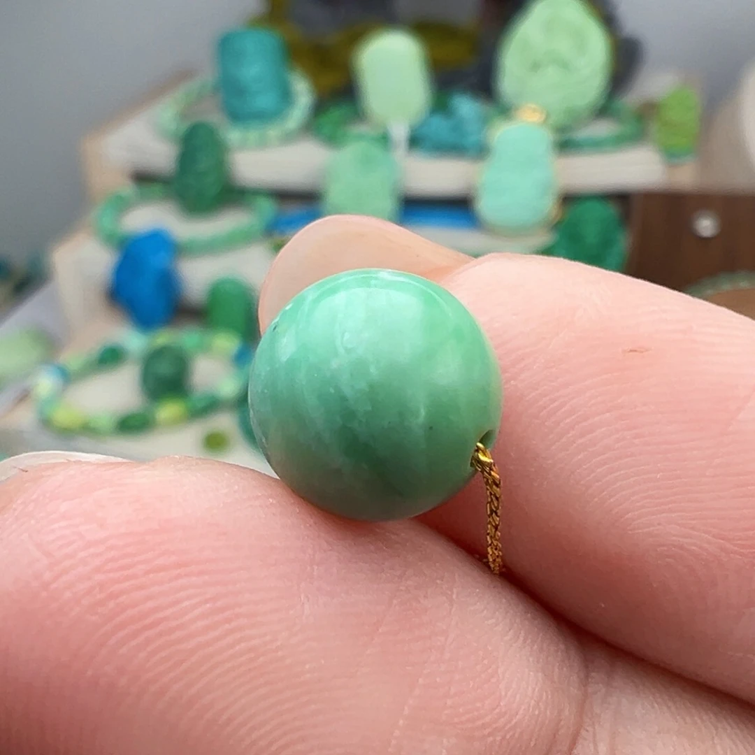 绿松石未镶嵌主播万珍