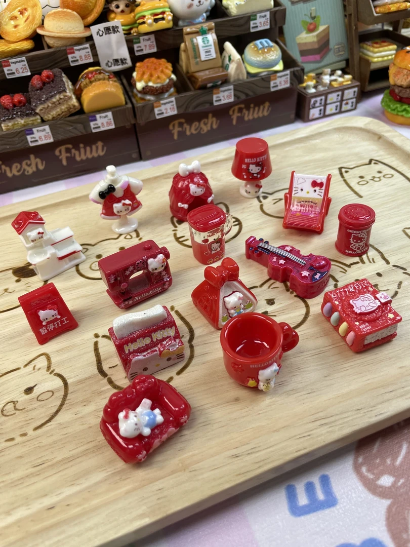 【小小家具电器拆】可爱卡通创意diy树脂配件手工过家家