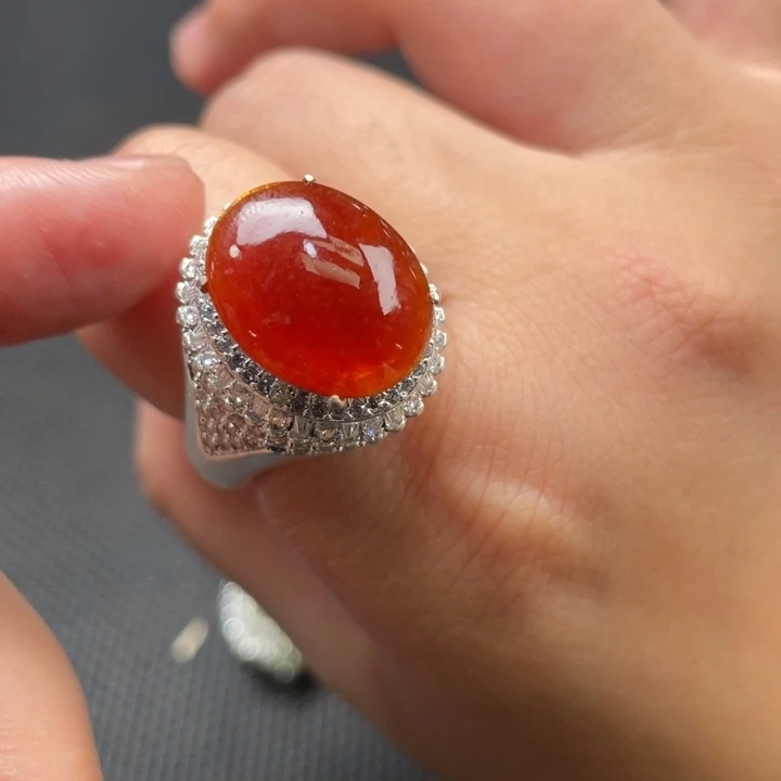 翡翠未镶嵌戒指缅甸天然翡翠