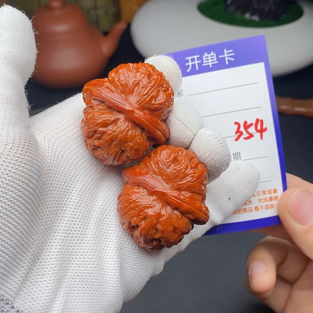 把件文玩核桃42元宝354