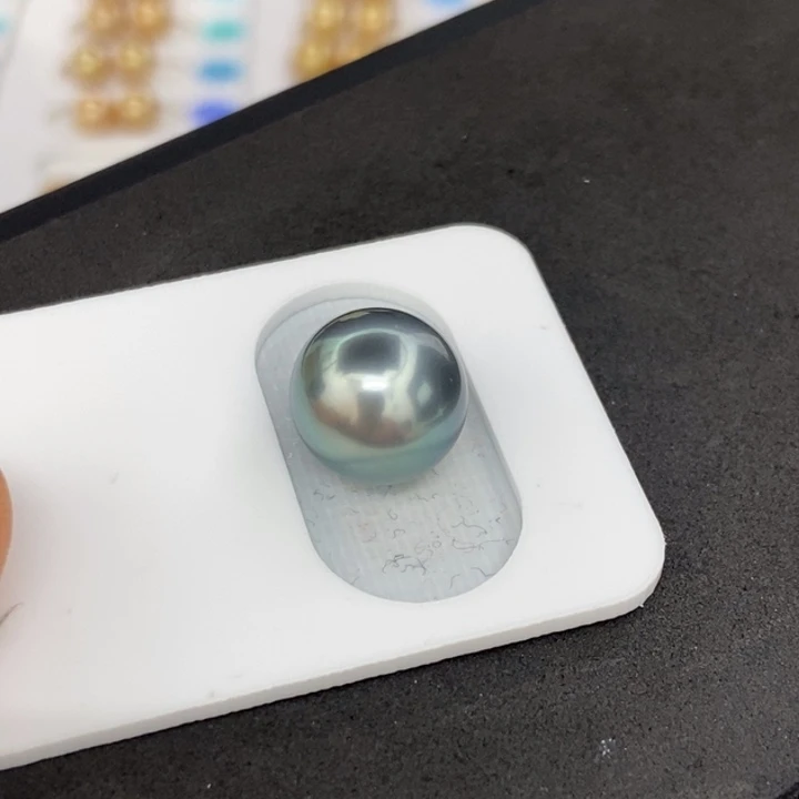 海水珍珠裸珠未镶嵌大溪地11-12