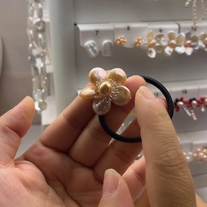 未镶嵌淡水珍珠发饰