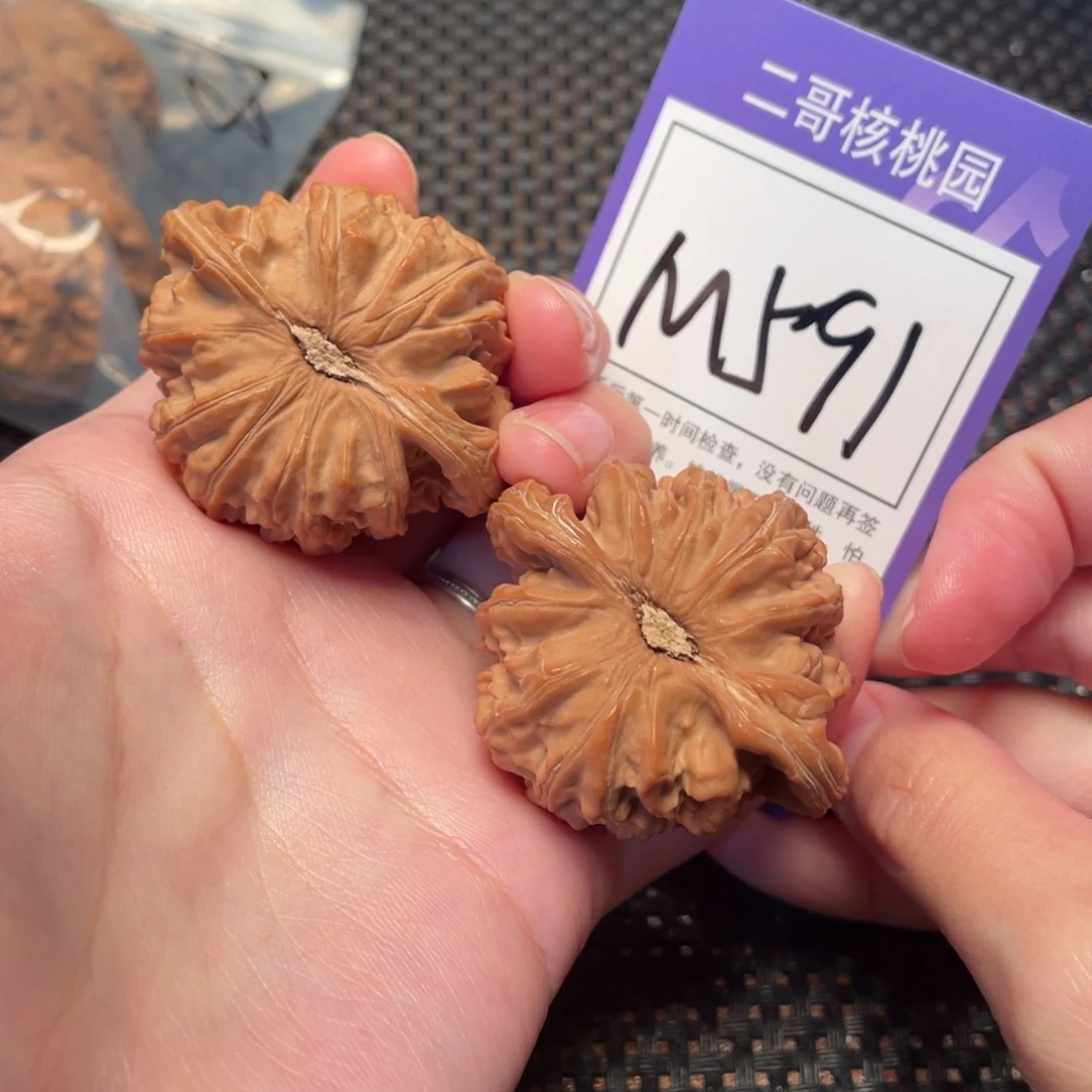 把件桃核M591号白狮子46