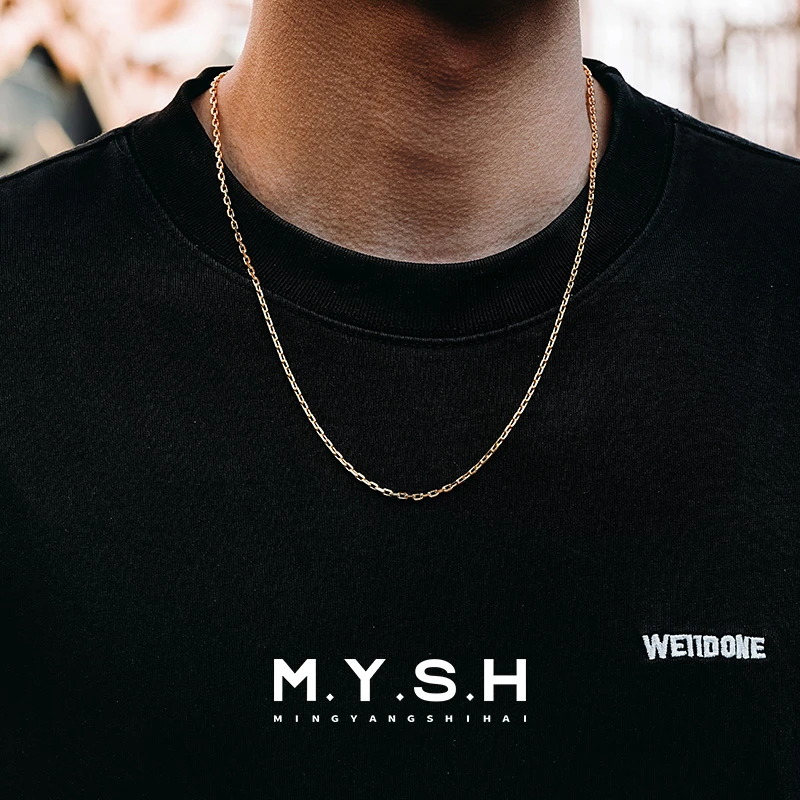链子925银 MYSH铭扬饰海定制项链手链吊坠戒指耳钉挂饰补价链接