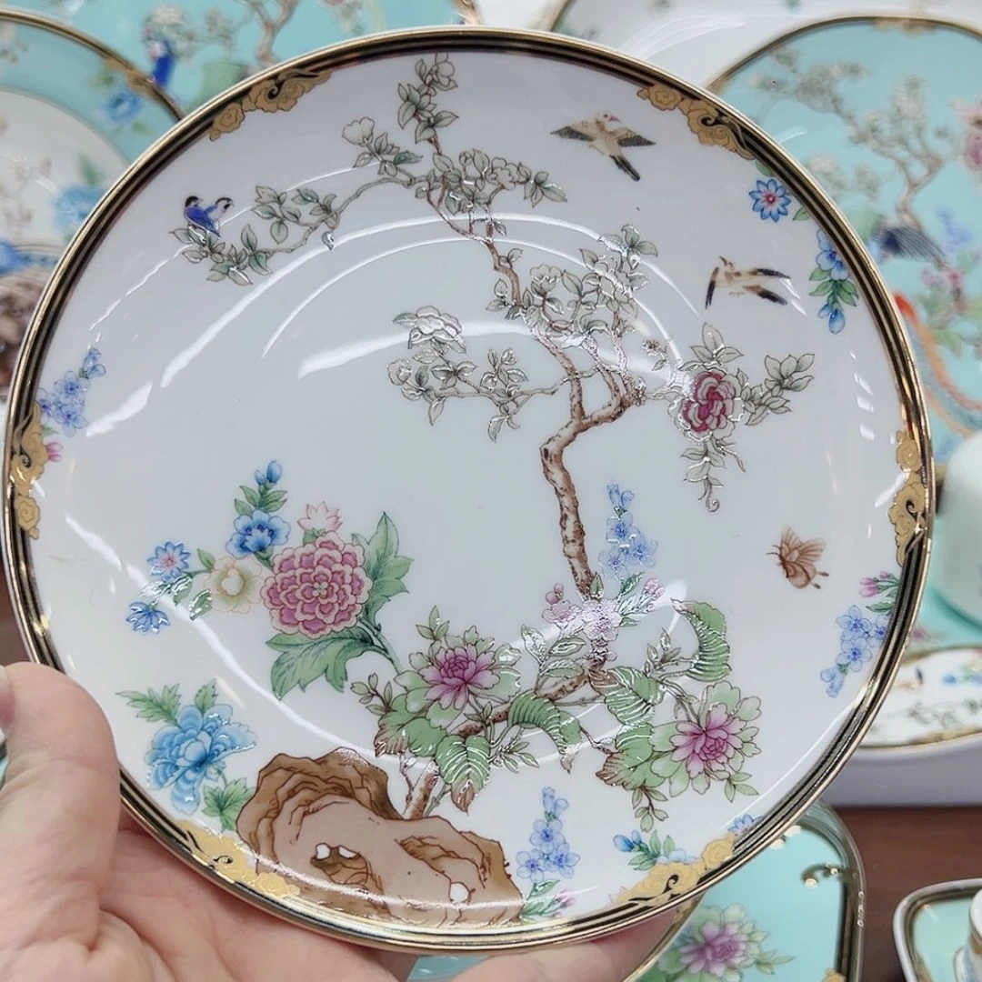 【闪购商品】骨瓷6寸平盘