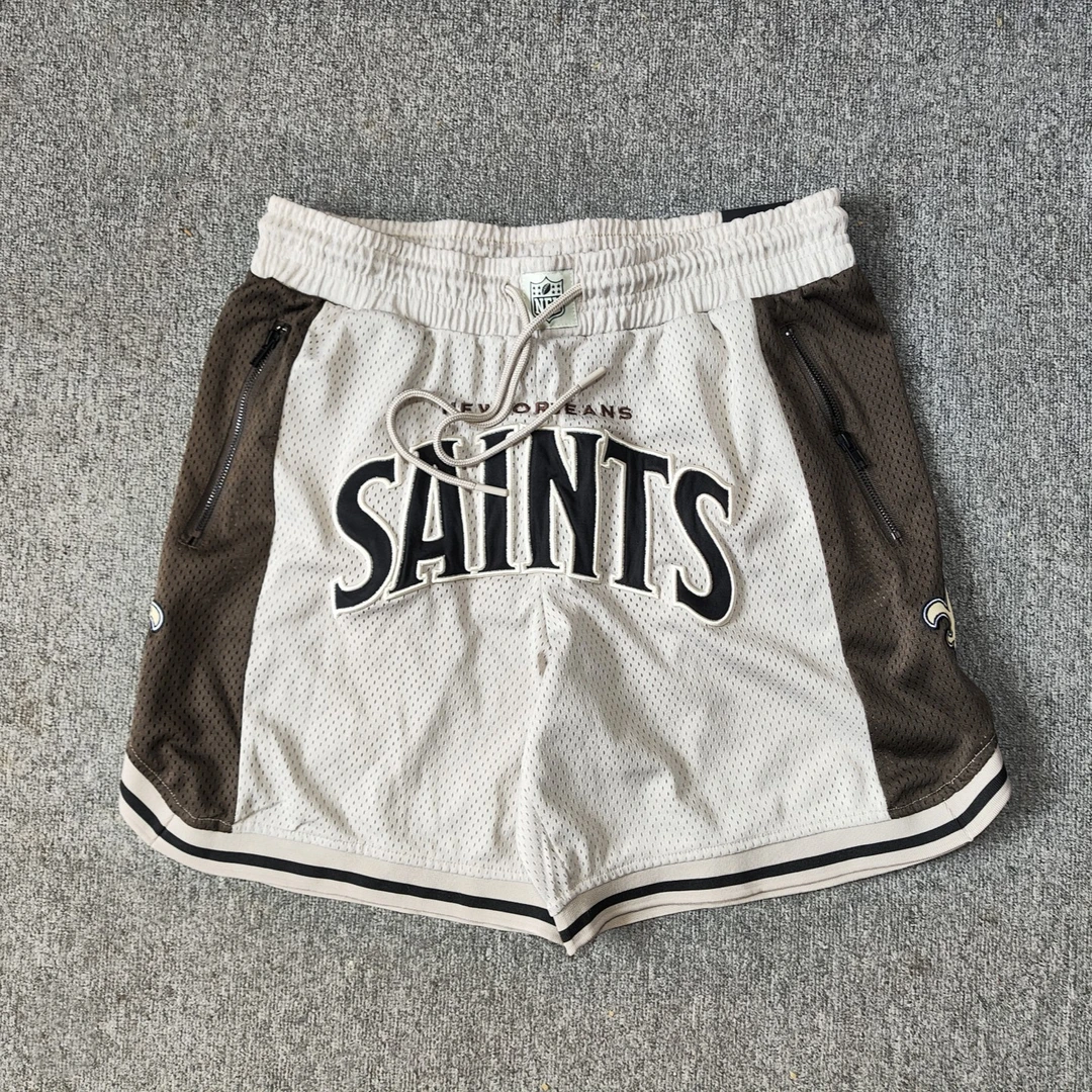 拼接款男士双层短裤