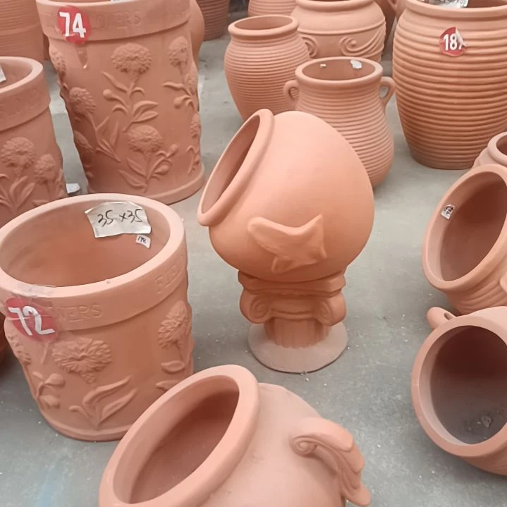 红陶快**福红陶透气吸水性花盆